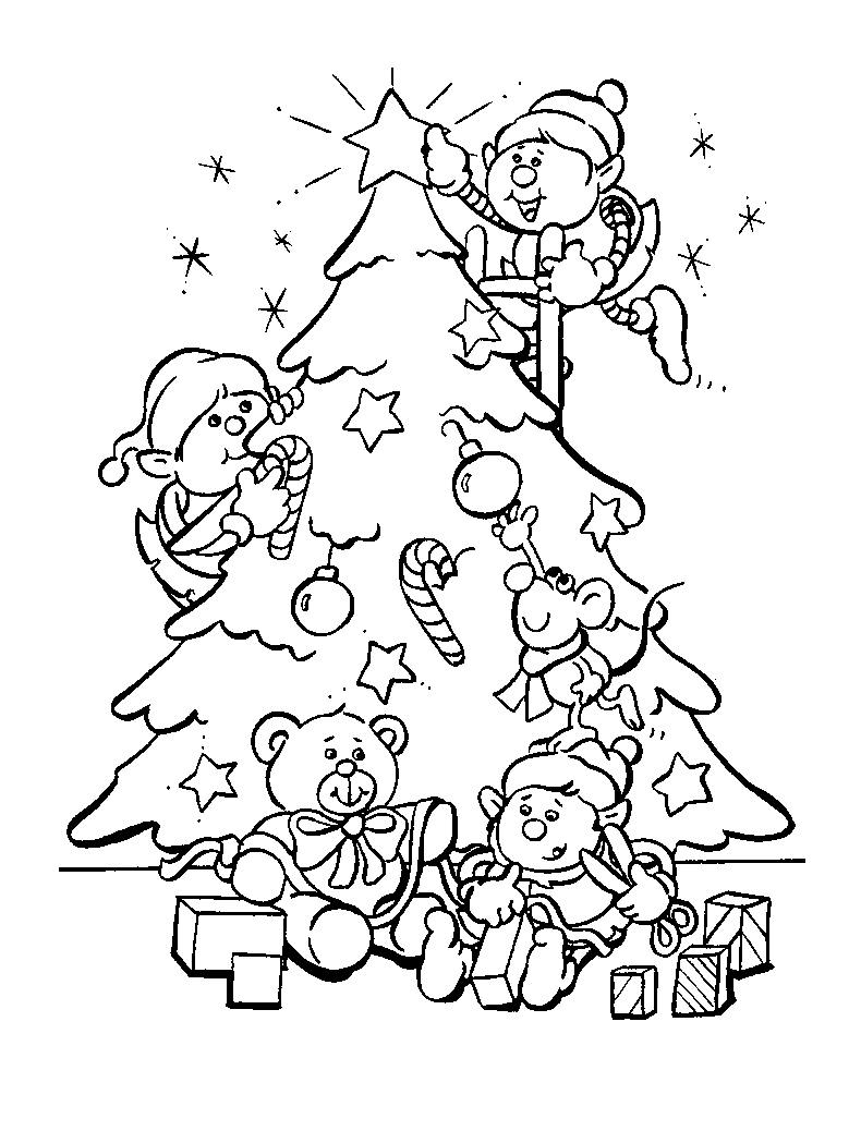 December Coloring Page