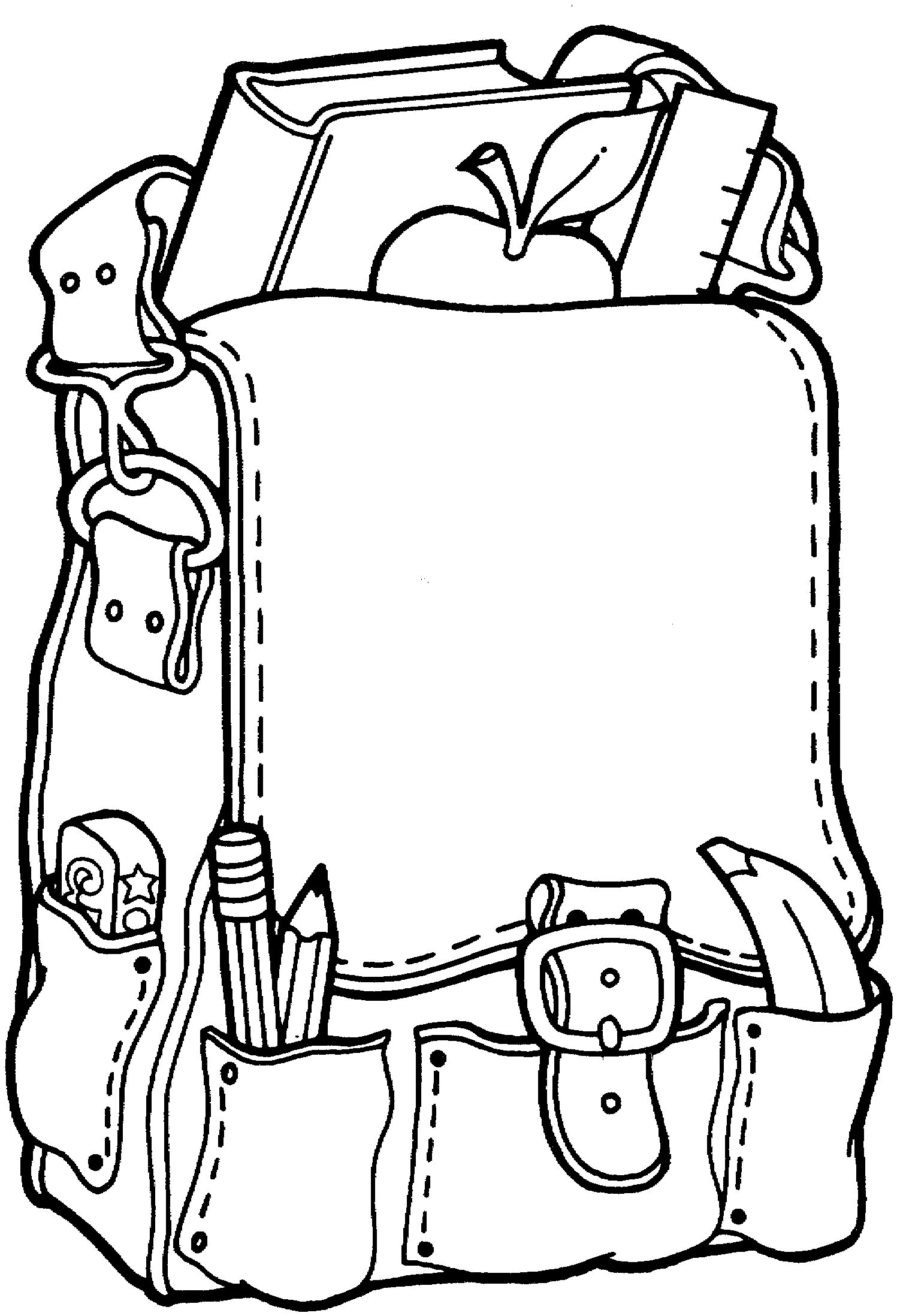 August Coloring Page